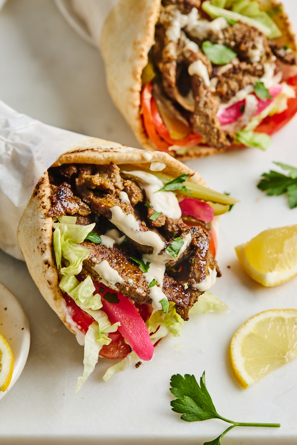 Shawarma - Beef  Orowheat tortilla- 4 Servings Keto